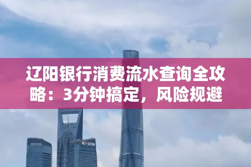 辽阳银行消费流水查询全攻略:3分钟搞定,风险规避绝招曝光!
