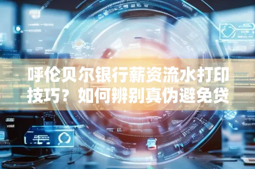 呼伦贝尔银行薪资流水打印技巧?如何辨别真伪避免贷款风险?