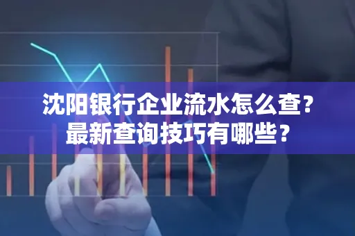沈阳银行企业流水怎么查?最新查询技巧有哪些?