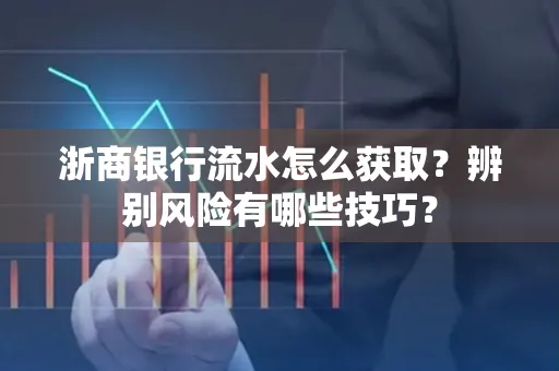 浙商银行流水怎么获取？辨别风险有哪些技巧？
