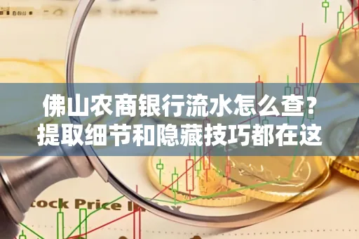 佛山农商银行流水怎么查?提取细节和隐藏技巧都在这了