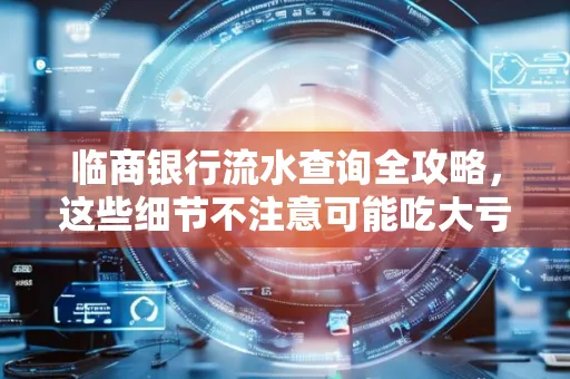 临商银行流水查询全攻略,这些细节不注意可能吃大亏