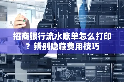 招商银行流水账单怎么打印?辨别隐藏费用技巧