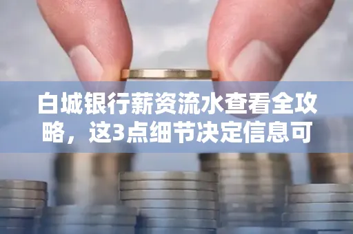 白城银行薪资流水查看全攻略,这3点细节决定信息可靠性