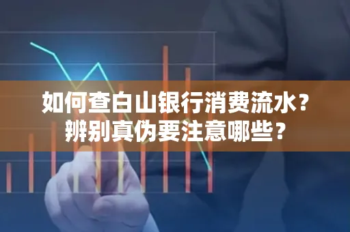 如何查白山银行消费流水?辨别真伪要注意哪些?
