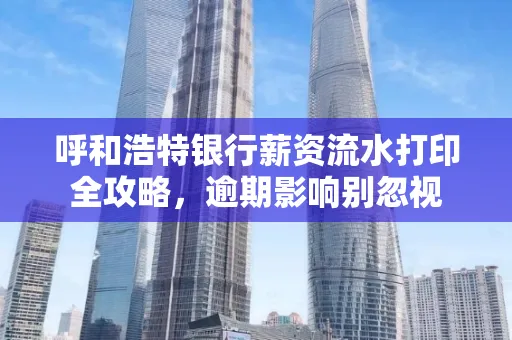 呼和浩特银行薪资流水打印全攻略,逾期影响别忽视